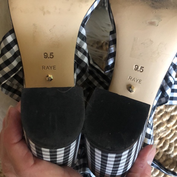 RAYE gingham strappy sandals - Picture 7 of 7
